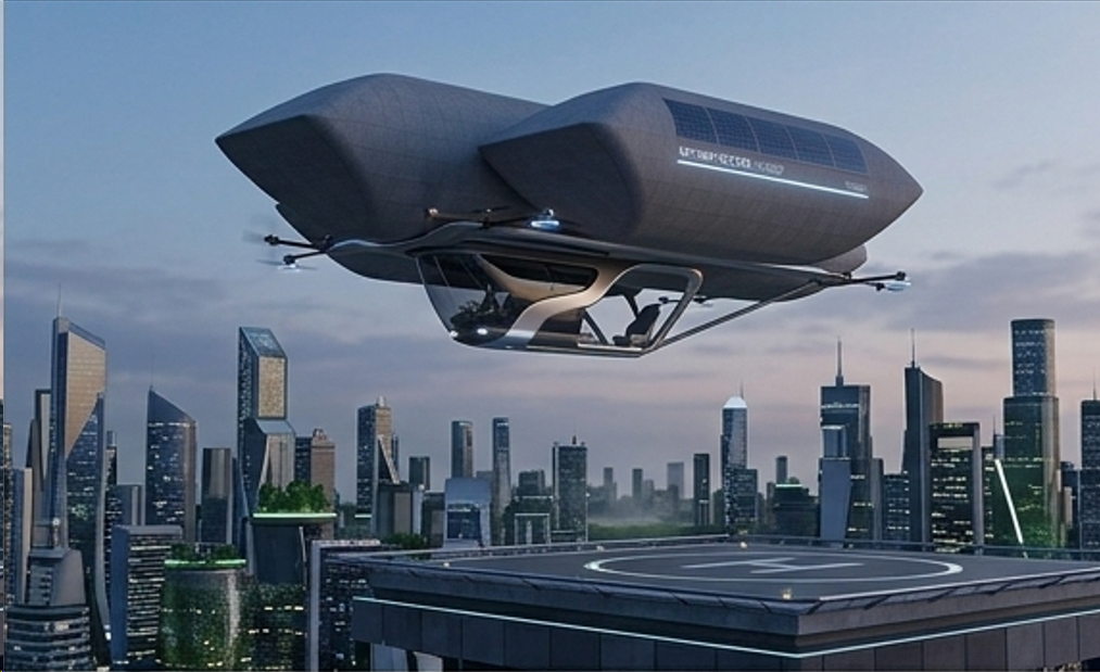 飞云新型载人飞行器概念图